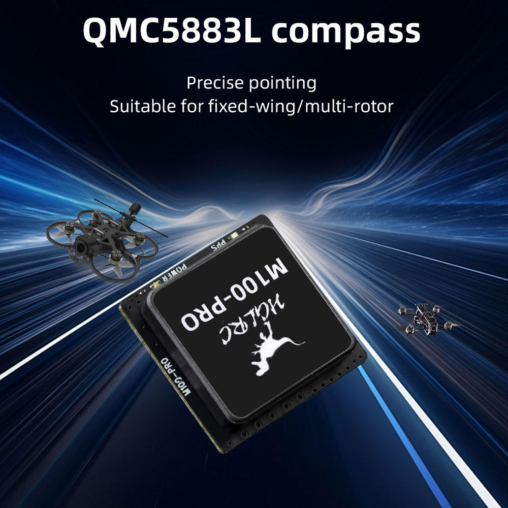 HGLRC M100 PRO GPS-chip B101 1 - Drone Compass recensie en prijs