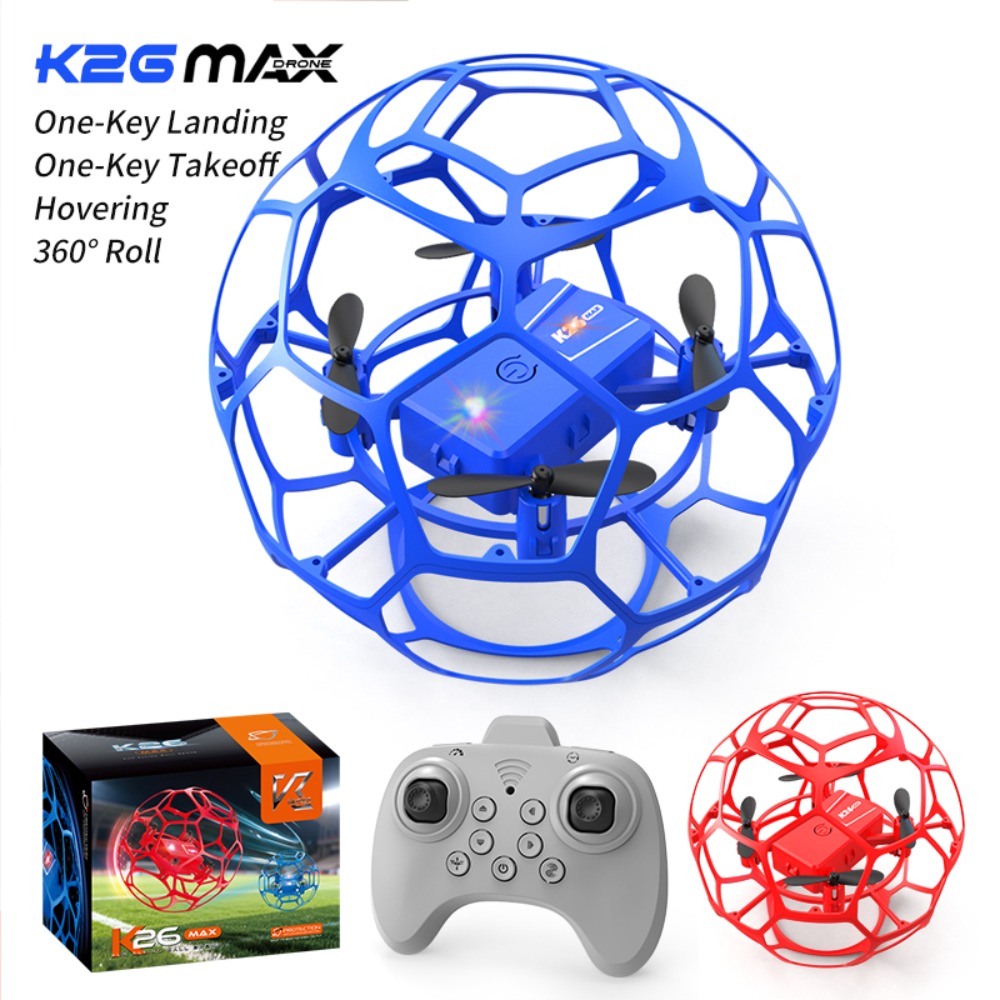 RC Drone Quadcopter in voetbal - Drone Led Light recensie en prijs