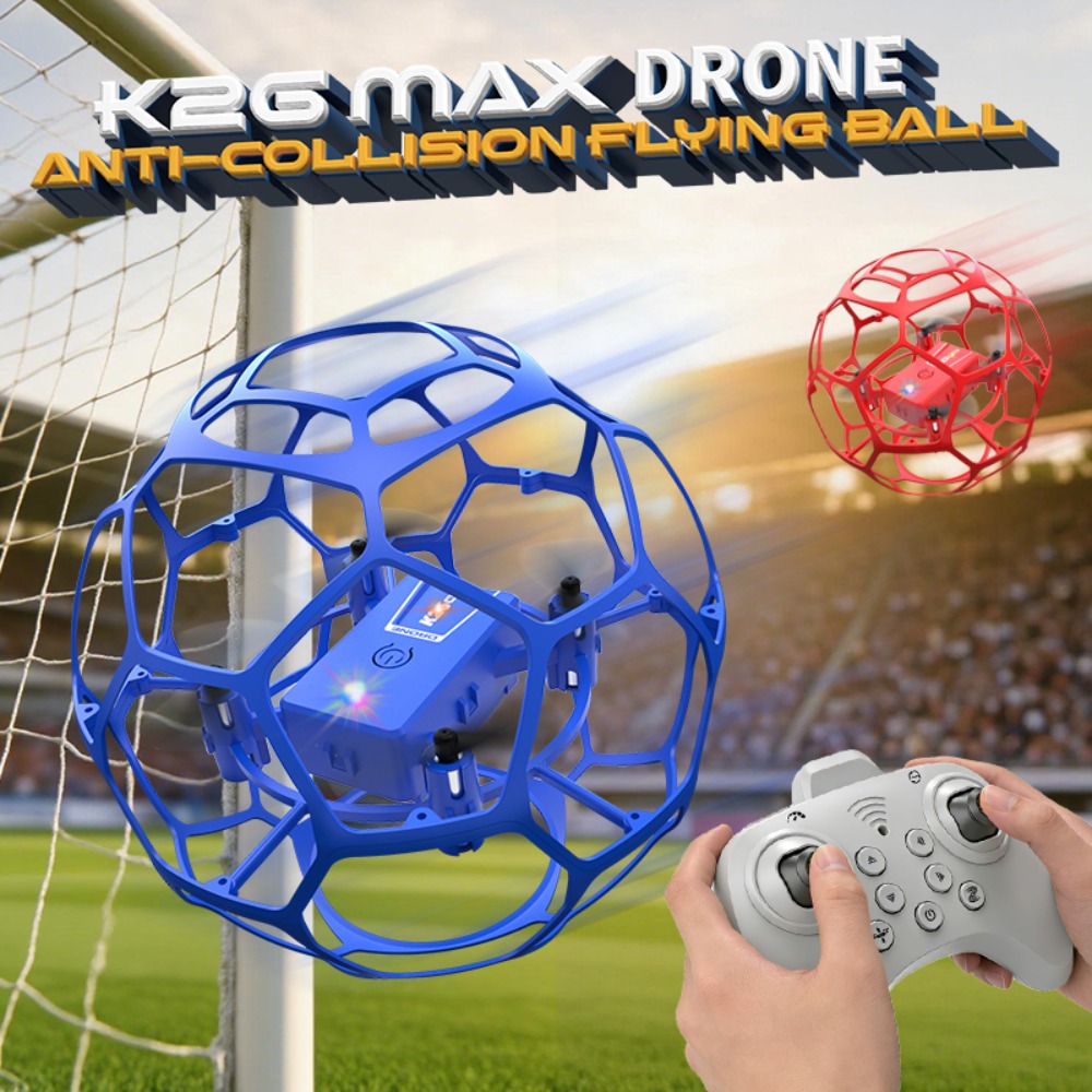 RC Drone Quadcopter in voetbal - Drone Led Light recensie en prijs